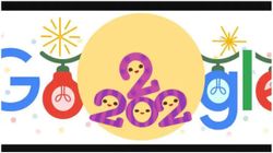 Google ने नए साल के जश्न की शुरुआत खास डूडल के साथ की, आप भी करें नए साल की  शुरुआत कुछ अलग अंदाज से