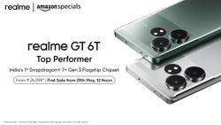 धमाकेदार फीचर्स के साथ भारत में लॉन्च हुआ Realmi GT 6T, 29 मई से शुरू होगी पहली सेल