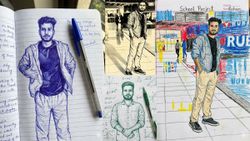 वायरल ट्रेंड! Gemini AI से चुटकियों में अपनी फोटो को दें 'School Notebook' वाला आर्टिस्टिक लुक