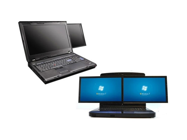 ड्युल स्‍क्रीन लैपटॉप (Dual-Screen Laptops)