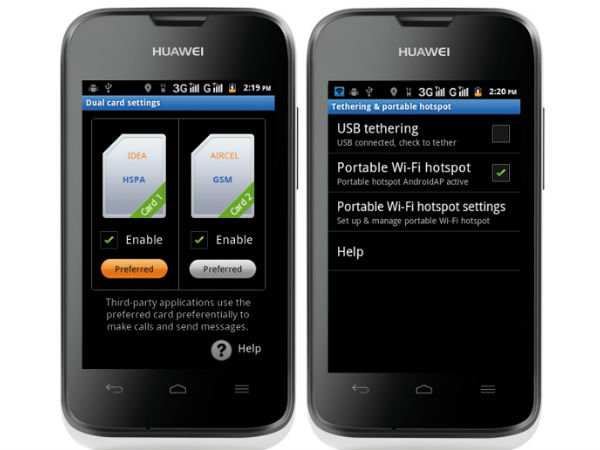 Huawei Ascend Y210D