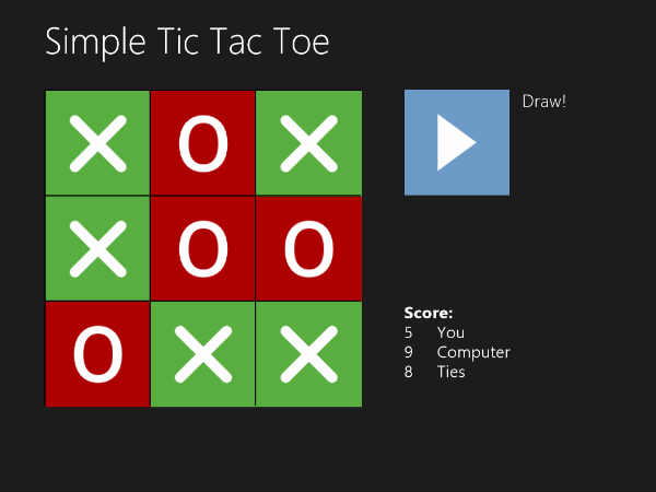 Tic Tac Toe Tic Tac Toe