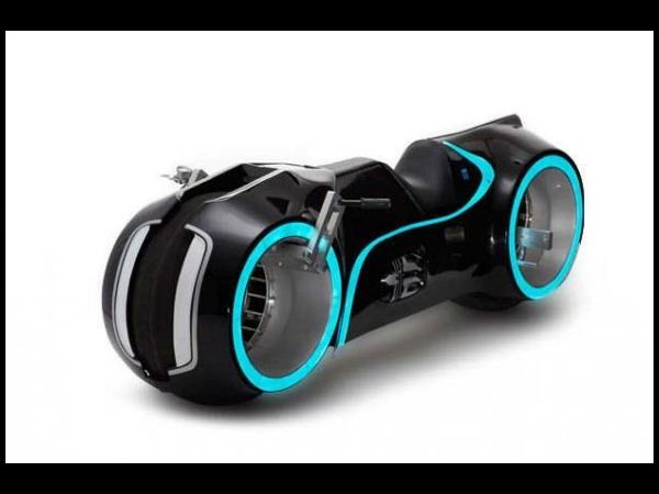 Tron-style Motorcycle