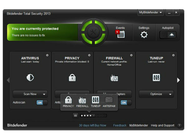 Bitdefender Windows 8 Security