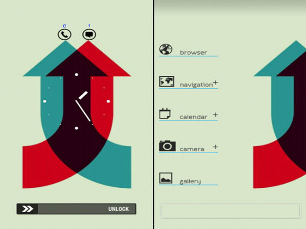 Android home screens Android home screens