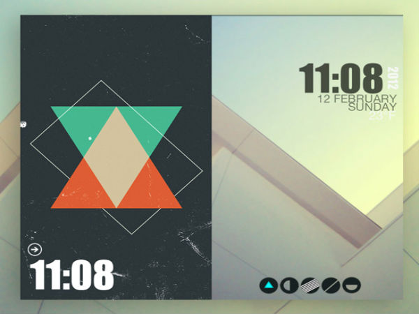 Android home screens Android home screens