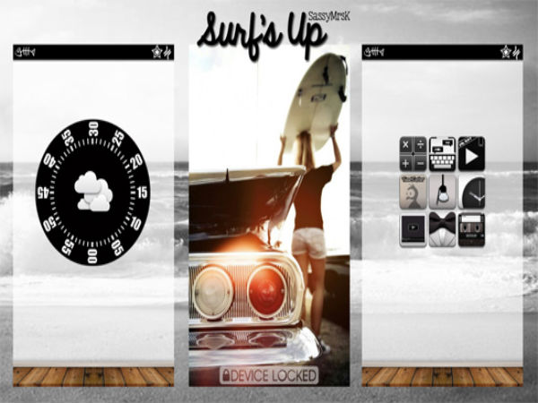 Android home screens Android home screens