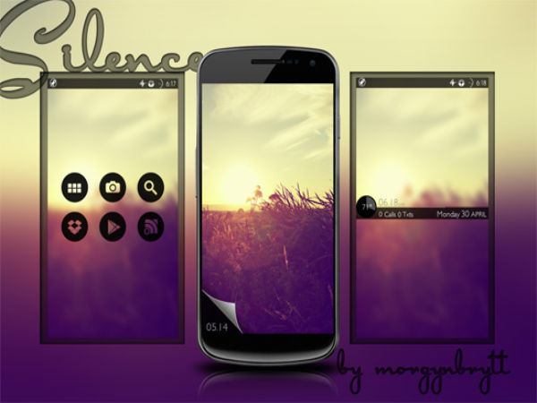 Android home screens Android home screens