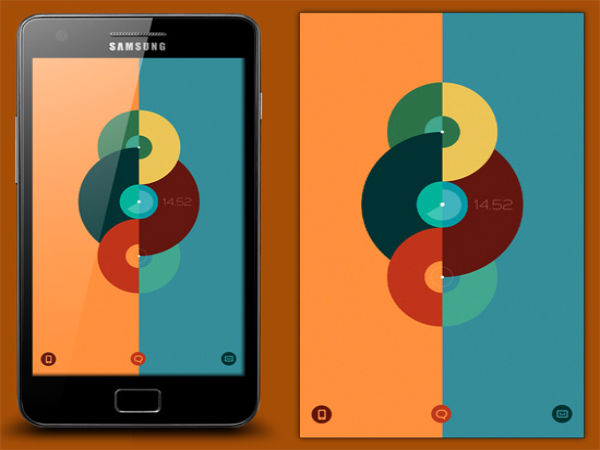 Android home screens Android home screens