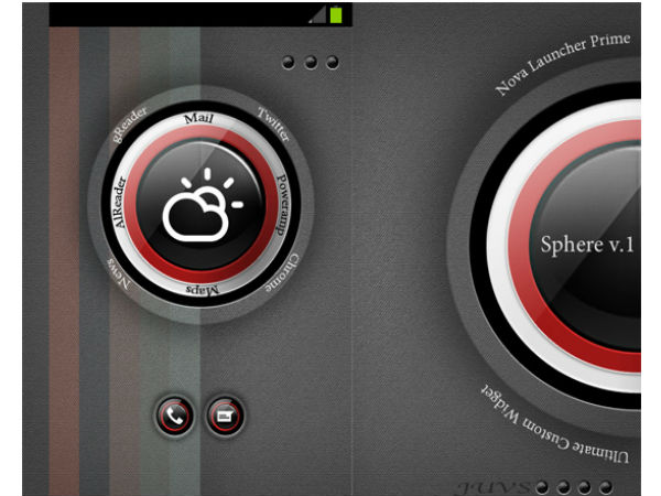 Android home screens Android home screens
