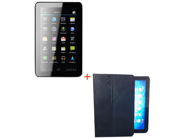 Micromax Funbook Pro With Leather Case (Combo)