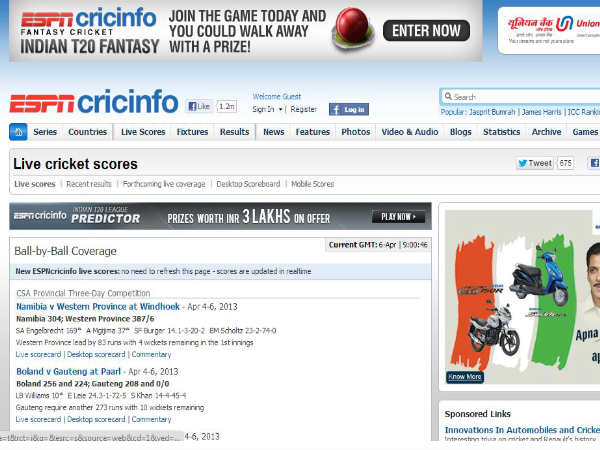 Espncricinfo