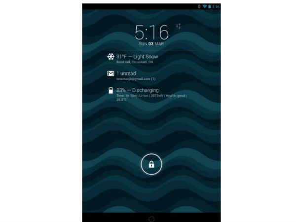 DashClock Widget 