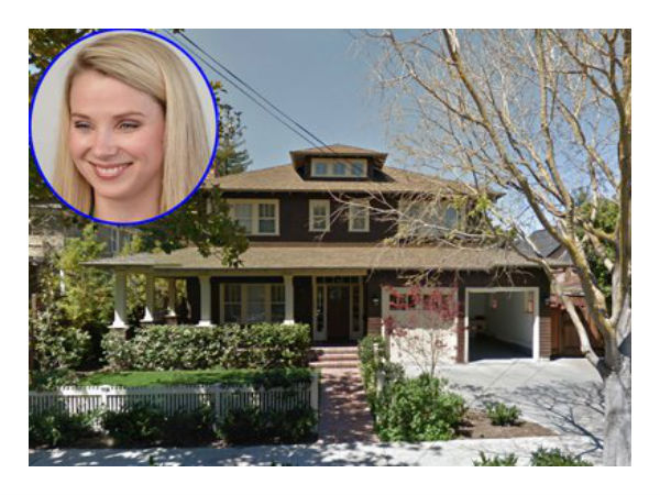  Marissa Mayer's Palo Alto home