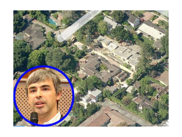Larry Page's eco-friendly Palo Alto mansion