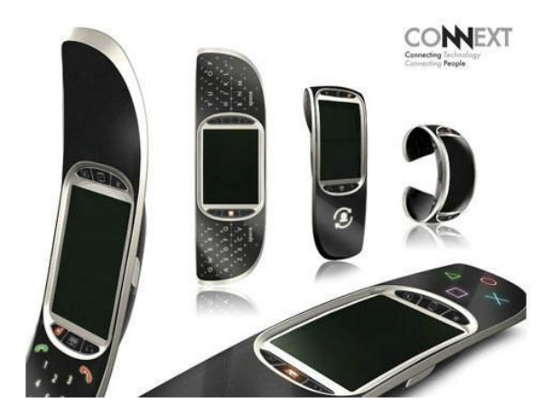 futuristic concept phones