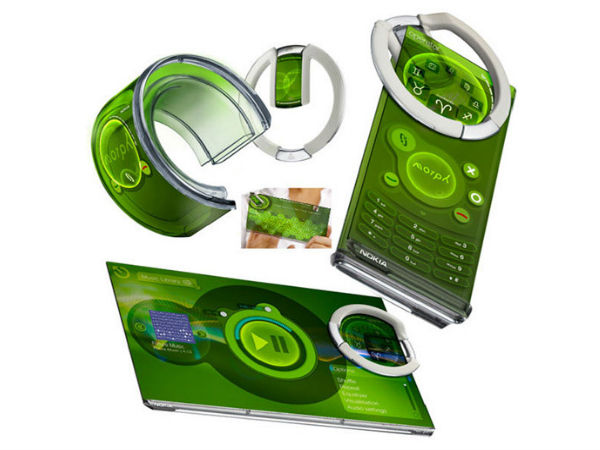 futuristic concept phones