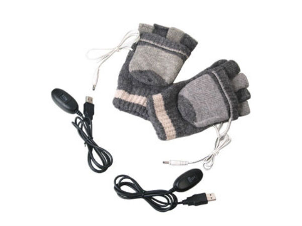 सर्दियों के लिए यूएसबी दस्‍तानें 