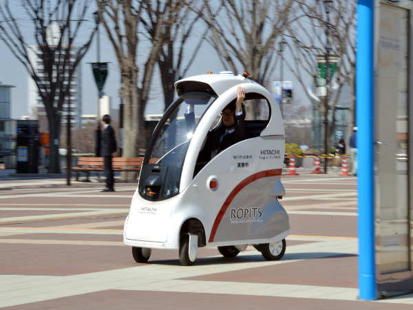 Autonomous pick-up and drop-off function