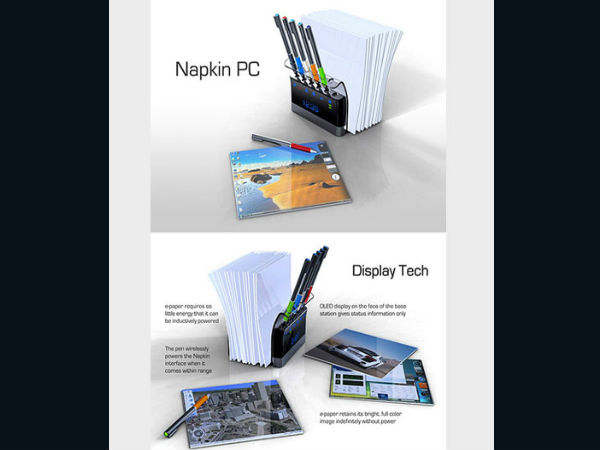 Napkin PC