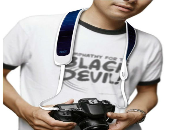 Solar Camera Strap
