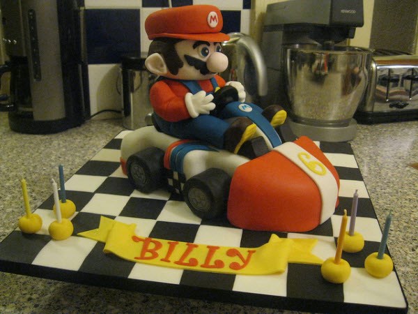 mario-kart cake