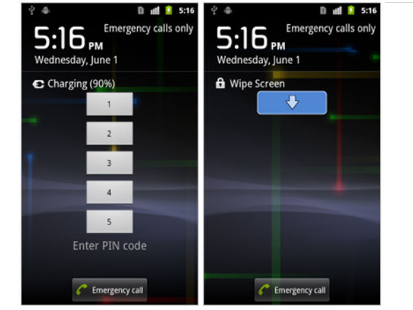 Set Lockscreen Security That Self-Destructs
