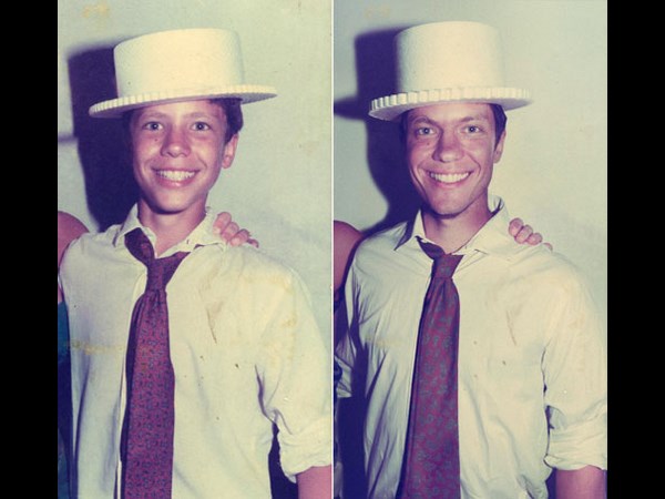 Recreating Photos from Childhood  