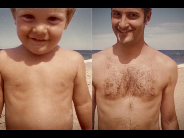 Recreating Photos from Childhood  