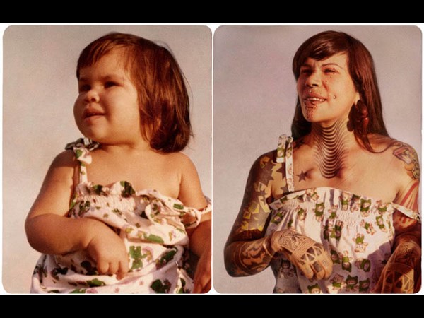 Recreating Photos from Childhood  