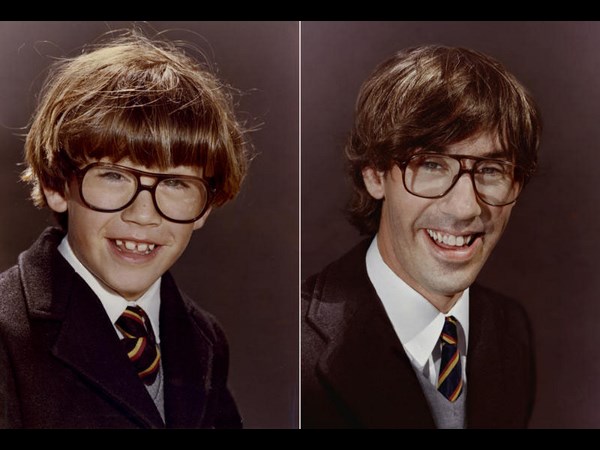 Recreating Photos from Childhood  