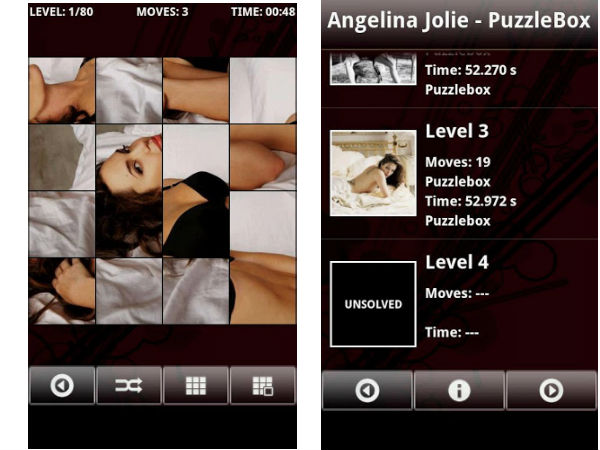 Hot Angelina Jolie  PuzzleBox