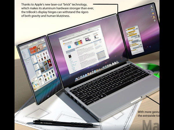 Apple macbook concept 