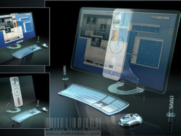 Apple macbook concept 