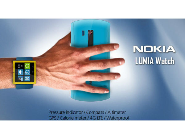 Nokia Lumia Watch concept  