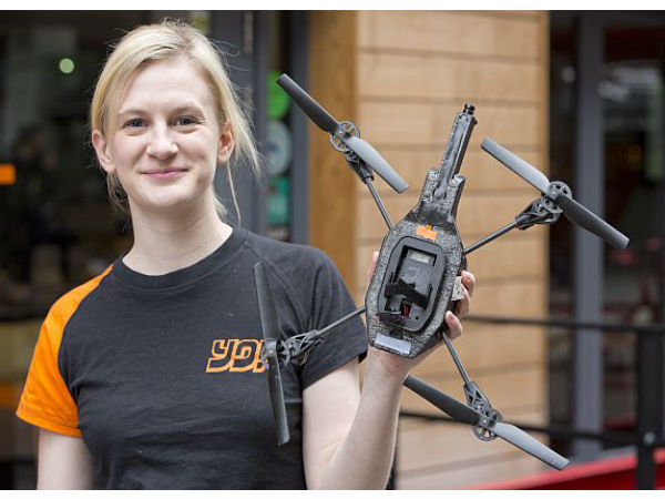 World's first flying tray