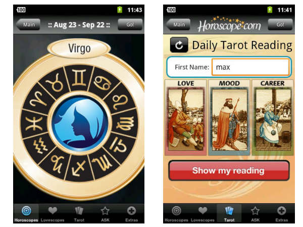 Horoscope and Tarot 