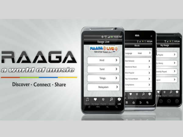 Raaga Hindi Tamil Telugu songs