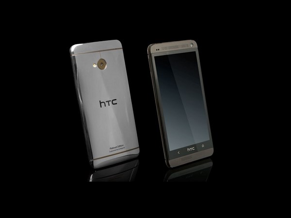 HTC One gold-plated edition HTC One gold-plated edition