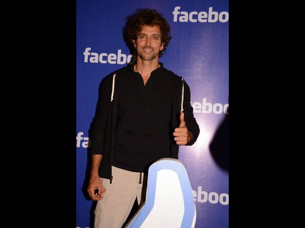 Hrithik Roshan during krrish 3 poster release 