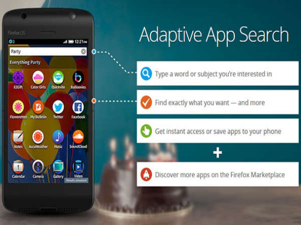 Firefox smartphone feature