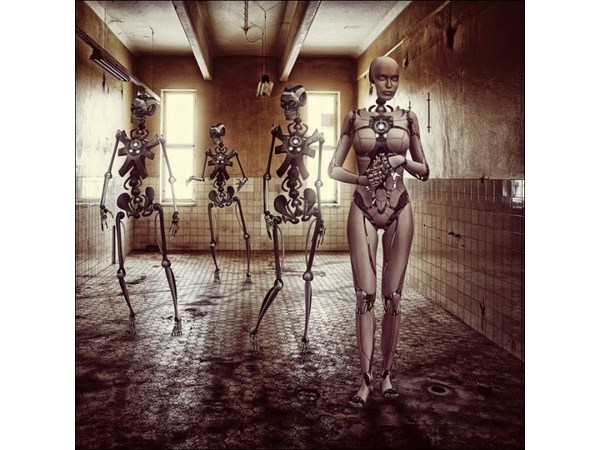 Amazing sexy robot girls