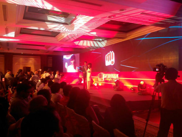 Micromax Canvas 4 launch event pics