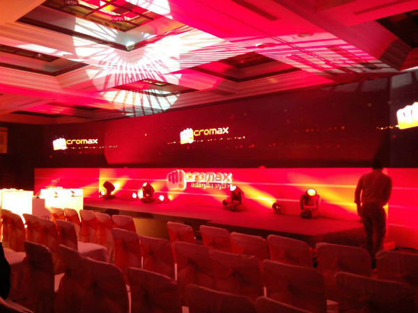 Micromax Canvas 4 launch event pics