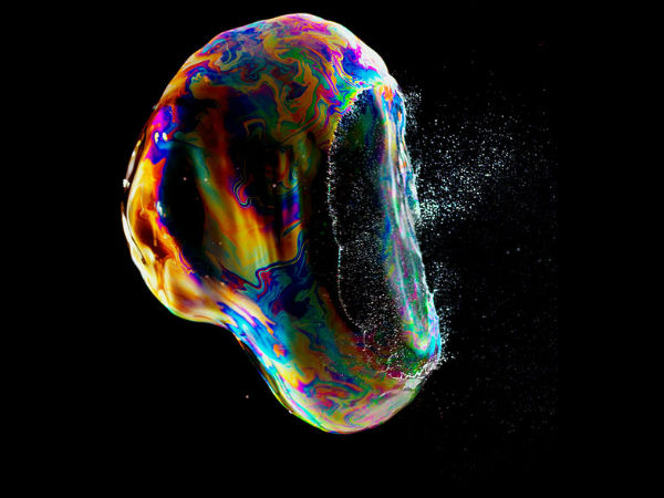 High speed Soap Bubble Bursts pics