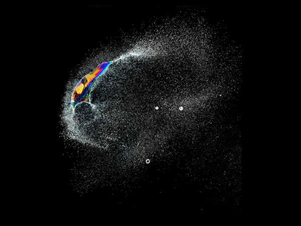 High speed Soap Bubble Bursts pics