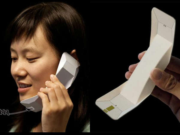 Origami handset 