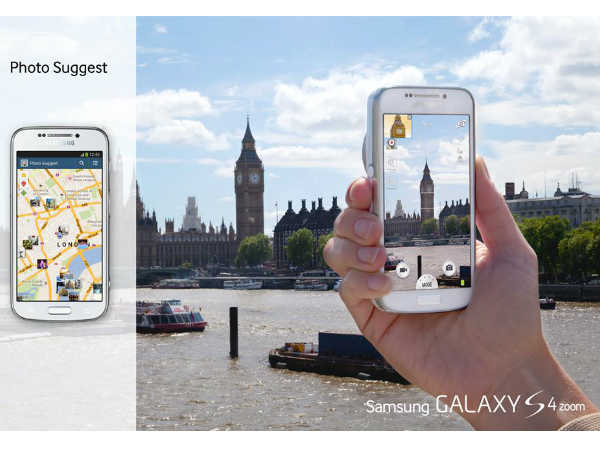 Samsung Galaxy S4 Zoom photo suggest