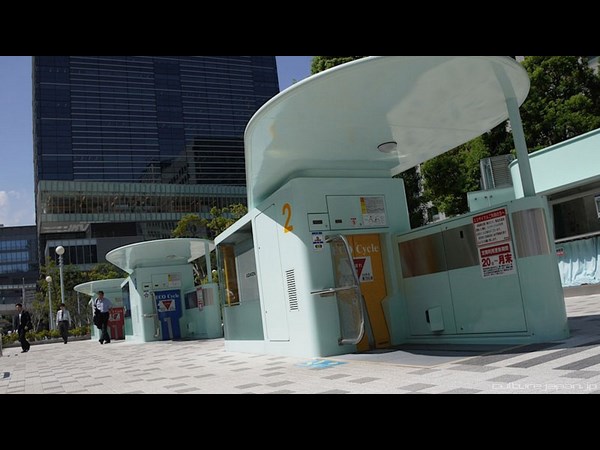 Japan’s Automated Underground Bike Parking
