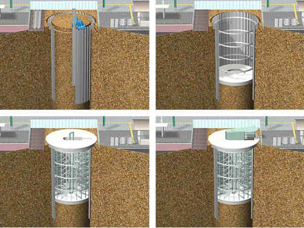 Japan’s Automated Underground Bike Parking 